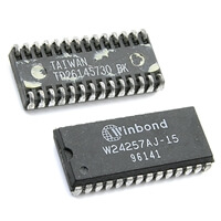 W24257AJ-15 Static RAM 256KBit SMD-SOJ28 WINBOND USED