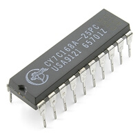 CY7C168A-25PC Standard SRAM 16kBit DIP20 CYPPRESS