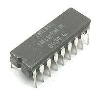 IM65X61MJN CMOS SRAM Memory 1K DIP18C INTERSIL