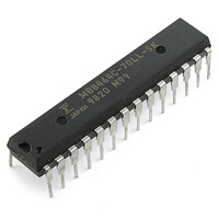 MB8464C-70LL-SK 64K (8Kx8) CMOS SRAM DIP28L FUJITSU