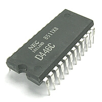 UPD446C CMOS SRAM Memory 64K DIP24 NEC BULK
