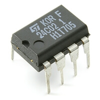 ST24C02 Serial EEPROM 2kBit DIP8 STM