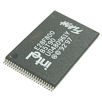 TE28F800B5T90 8M Flash Memory SMD-TSOP48 INTEL USED