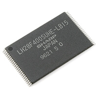 LH28F400SUHE-LB15 Flash Memory 4MBit SMD-TSSOP48 SHARP