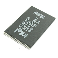 E28F400CVT80 4Mbit Flash Memory SMD-TSOP44 INTEL