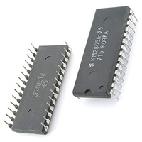 KM2865A-25 64Kbit EEPROM MOS DIP28 SAMSUNG