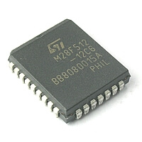 M28F512-12C6 512Kbit Flash Memory SMD-PLCC32 STM