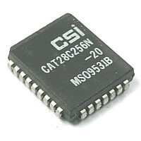 CAT28C256N-20 256Kbit EEPROM SMD-PLCC32 CSI USED