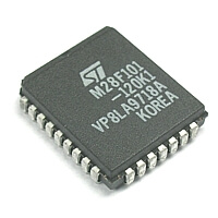 M28F101-120K1BAT 1Mbit Flash Memory SMD-PLCC32 STM