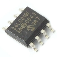 24LC01BT-I/SN 1Kbit Serial EEPROM SMD-SO8 MICROCHIP