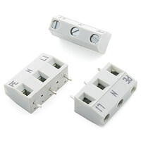 ARK-3 Snap Connector 3 Pin PCB to Wire SIL3 TYCO