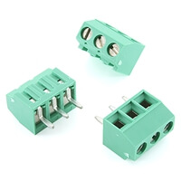 MTB0300T Terminal Block 3 Pin R 3,81mm THT SAURO