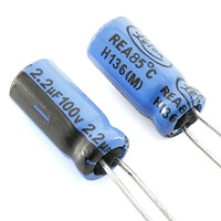 REA2R2M2ASA-0511P 2.2uF 100V Electrolytic RADIAL LELON