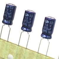 SD-470uF-10V SD1AVB477MAP 470uF 10V Electrolytic R5.08 SAMWHA