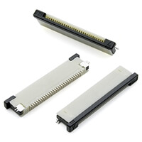 30FLZ-RSM1-TB Socket 30 Pin toTape R=0.5mm SMD JST