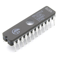 PALC22V10L-25WC UV PLD CMOS 25ns DIP24LCW CYPPRESS