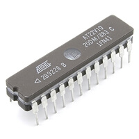 AT22V10-20DM-883 UV PLD 20ns DIP24LCW ATMEL PROG