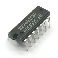 HEF4025BP Triple NOR Gate DIP14 PHILIPS