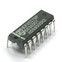 HEF4517BP Dual 64-Bit Shift Register DIP16 PHILIPS