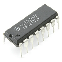 MC10H106P NOR GATE 3-ELEMENT 4-3-3-IN ECL DIP16 MOTOROLA