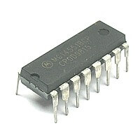 MC14551BCP Quad Analog Multiplexer DIP16 MOTOROLA