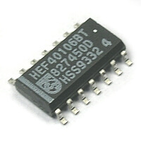 HEF40106BT Hex Inverters Triggers SMD-SO14 PHILIPS