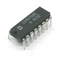 CD4076BE 4-Bit D-Type Register with Clock DIP16 HARRIS