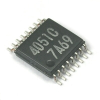 HEF4051C 8 Chan Analog MUX DEMUX SMD-TSSOP16 PHILIPS