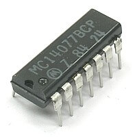 MC14077BCP Quad EX-OR Gates DIP14 MOTOROLA