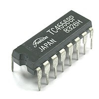 TC4556BP Dual Binary Decoder Demultiplexer DIP16 TOSHIBA