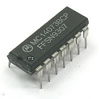 MC14073BCP Triple AND Gate DIP14 MOTOROLA