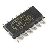 74HCT00D Quad NAND Gates SMD-SO14 NXP