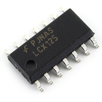 74LCX125MX Quad Buffer 3 State SMD-SO14 FAIRCHILD