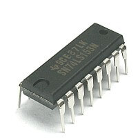 SN74LS153N Dual Multiplexer 1 of 4 DIP16 TI