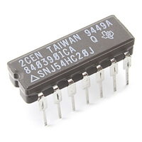 SNJ54HC20J Dual NAND Gates DIP14C TI