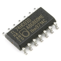 74HC03D Quad NAND Gate SMD-SO14 PHILIPS