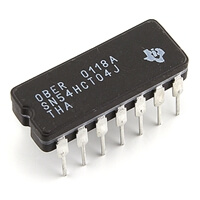 SN54HCT04J Hex Inverter CMOS DIP14C TI