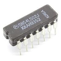 SN54LS02J Quad NOR Gate DIP14C TI