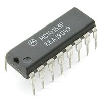 MC10153P LATCH DUAL 2 BIT DIP16 MOTOROLA