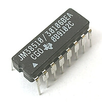 JM38510/30106BEA Hex D Flip-Flop DIP16C TI