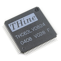 THC63LVD824 LVDS Dual Receiver SMD-QFP100 THINE