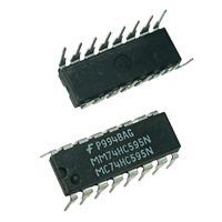 74HC595N 8Bit Shift Register Latches DIP16 FAIRCHILD BULK