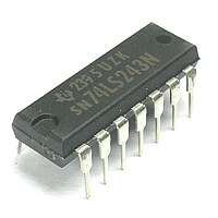 SN74LS243N Quad Buffers DIP14 TI