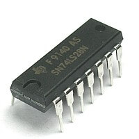 SN74LS28N Quad NOR Buffer Gate DIP14 TI