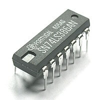 SN74LS386AN Quad EX-OR Gate DIP14 TI