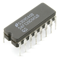 54F139DMQB DECODER DEMULTIPLEXER DUAL 2-TO-4 DIP16C NSC