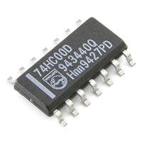 74HC00D Quad NAND Gate SMD-SO14 PHILIPS