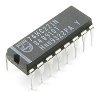 74HC221N Dual Mono Multivibrator DIP16 PHILIPS