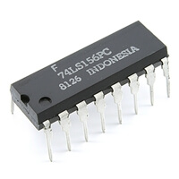 74LS156PC Dual 1 of 4 Decoder DIP16 FAIRCHILD