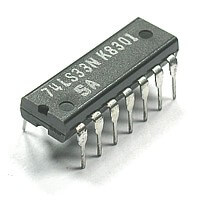 74LS33 Quad 2-Input NOR Gate DIP14 SIGNETICS